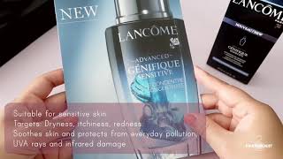 LANCOME Advanced Genifique Sensitive Serum Demo [upl. by Beniamino]