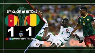 CAMEROON 1  1 GUINEA  AFRICA CUP OF NATIONS 20232024 WATCHALONG [upl. by Uriisa221]