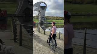 Kilsyth to Falkirk Wheel Cycle via Forth amp Clyde Canal 🚲 [upl. by Anikas648]