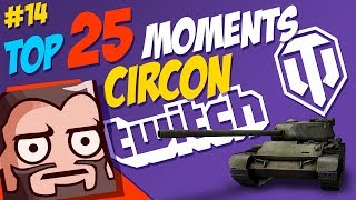 14 Circon TOP 25 Moments  World of Tanks [upl. by Hanae]