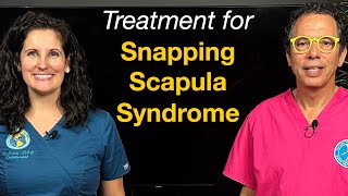 Snapping Scapula Syndrome Motion Diagnostics and Treatment with Prolotherapy amp Posture Exercises [upl. by Samson]