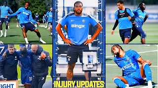 Chelsea Injury Updates and Returns Date Madueke Levi Colwill Reece James Chukwuemeka and More [upl. by Haida]