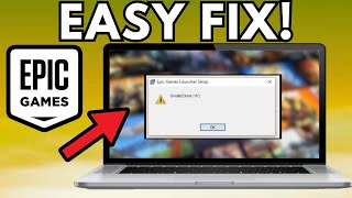 How To Fix Invalid Drive When Installing Epic Game [upl. by Euqnomod]