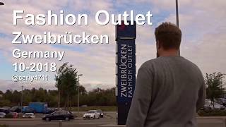 Fashion Outlet Zweibrücken Germany 102018 T13 [upl. by Navada]