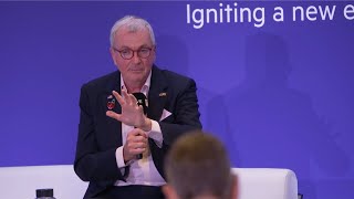 FT Future of AI summit interview with New Jersey governor Phil Murphy [upl. by Aloin]