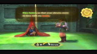 The Legend of Zelda Skyward Sword Walkthrough Part 18 quotThe Goddess Harp and The Imprisonedquot [upl. by Idelia]