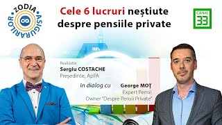 Cele 6 lucruri neștiute despre pensiile private [upl. by Ahtnama7]