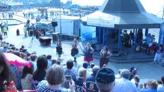 Bright Lights Ulster Scots Dancers performing at Red Sails 2013 [upl. by Repsac]