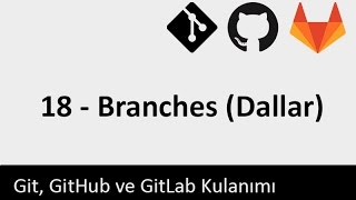 Git Dersleri  18  Branches Dallar [upl. by Heppman466]