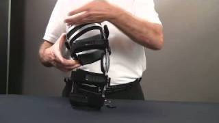 Benecare Hinged Knee Stabiliser How To Apply [upl. by Imhsar]