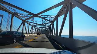 Chesapeake Bay Bridge Timelapse Drive [upl. by Aneeh813]