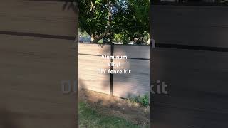 Aluminum vinyl diy fence kit diy diyfence [upl. by Epilef]