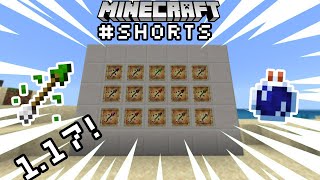 How to Make Tipped Arrows in Minecraft 117 shorts [upl. by Ab674]