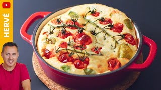 Clafoutis de tomates cerises parmesan et basilic  Lidl Cuisine [upl. by Leirbag585]