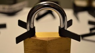 How to Open Locks with Padlock Shims 🔓 [upl. by Oicor415]