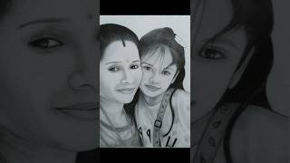 Graphite drawing malluart viralsong youtube artistartwork shorts [upl. by Anasiul]