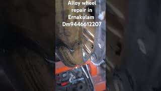 Alloy wheel repairing and aluminium welding in Ernakulam Dm9446612207 [upl. by Aileve140]