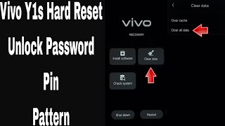 Vivo Y1s vivo 2015 How to Hard Reset Unlock PasswordPatternPin [upl. by Titos]