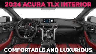 2024 Acura TLX Interior Review [upl. by Soelch777]