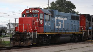 Trains Around Southern Illinois 92824 [upl. by Erme]