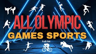 All current summer Olympic games sports [upl. by Nylkcaj453]