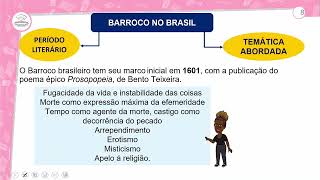 211  LITERATURA – BARROCO E ARCADISMO  PORTUGUÊS  3º ANO EM  AULA 2112024 [upl. by Radbourne343]