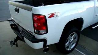 2011 GMC Denali Duramax Banks Monster Exhaust Sound Clip [upl. by Acinot837]