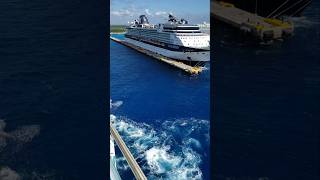 Docking in Costa Maya Mexico royalcaribbean cruise vacation music celebrity infinity [upl. by Domonic]