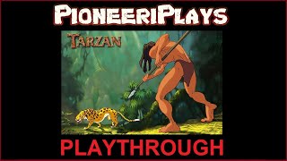 Disneys Tarzan PS1  Playthrough [upl. by Laresa235]