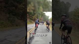 Deer catch Cyclist cycling cyclingfans cyclinglife deer [upl. by Steinke]