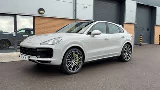 2023 Porsche Cayenne Turbo S V8 EHybrid Coupe Recently Exported [upl. by Ahsinad]