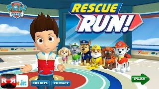 PAW Patrol Rescue Run By Nickelodeon  iOS  iPhoneiPadiPod Touch Gameplay [upl. by Lovmilla]