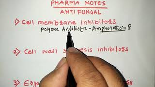 ANTIFUNGAL DRUGS  DRUG OF CHOICE  RRB PHARMACIST EXAM  GPAT  ESIC  PART12 [upl. by Adlih]