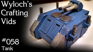 How to Make a Rhino  Razorback Proxy for Poorhammer 40k [upl. by Galasyn]