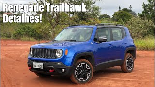 Jeep Renegade Trailhawk 2018 em detalhes  Falando de Carro [upl. by Faletti512]