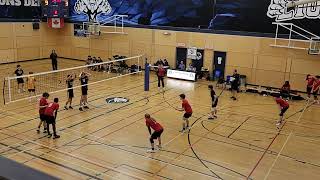 JV Volleyball Provincials SJHS vs Fredericton High Semifinals Game 2 [upl. by Jabon]