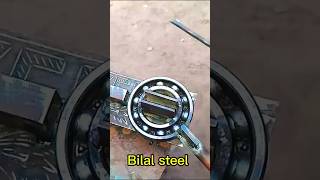 Homemade powerful Iron bender shortsbilalsteel [upl. by Anolla]