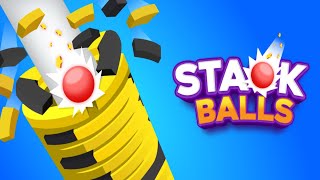 Stack Ball 3D  😱 stackball shortsfeed shortlive [upl. by Brockie]