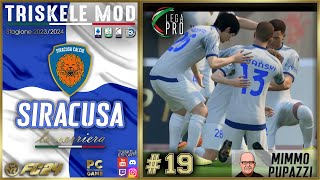 FC24  CARRIERA DALLA SERIE D  TRISKELE MOD 19 [upl. by Viccora]