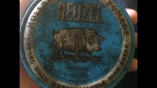 Reuzel Blue  Pomade Review [upl. by Novar189]