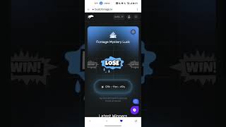 Forsage New Update Mystery Luck Non Working Reward [upl. by Inal]