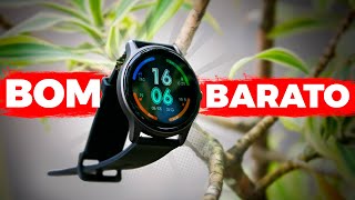 SMARTWATCH da Xiaomi O Haylou GS tem preço e acabamento TOP Vale a pena [upl. by Fonzie473]