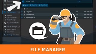 Nodecraft Basics  File Manager [upl. by Slerahc157]