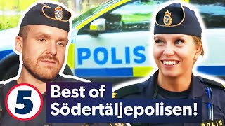 ALLA klipp från ALLA säsonger av Södertäljepolisen  Bråk rån våldsamma upplopp  Kanal 5 Sverige [upl. by Ekaterina]