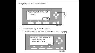 FIRMWARE UPDATE PROCEDURE RICOH Aficio MP171 [upl. by Koren602]