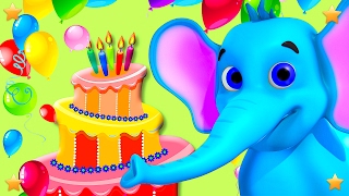 Happy Birthday to You  Kindergarten Nursery Rhymes amp Songs for Kids [upl. by Huoh]