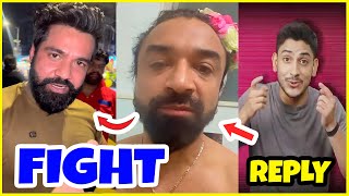 Biggest LAFDA Ajaz Khan Vs Rajveer  Purav jha REPLY to Ajaz Khan Gamerfleet MrBeast Exposed [upl. by Adnohsad824]