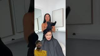 Funny type of treatment baliyagehaircolor youtube funny virelshorts trending hair subscribe [upl. by Ahseek]