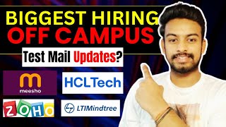 Meesho Accenture Zoho HCL Biggest Hiring Update  OFF Campus Drive For 2025 2024 Batch  Fresher [upl. by Eatton883]