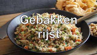 Gebakken rijst maken [upl. by Enitsej]